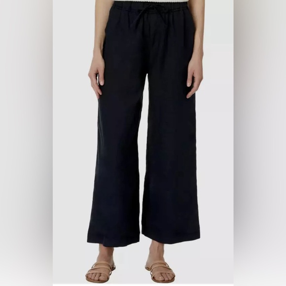 Splendid | Pants & Jumpsuits | Splendid Ladies Wide Leg Crop Pant Black ...